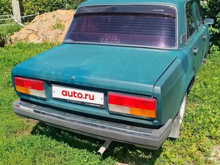 2007 Lada (ВАЗ) 2107, зелёный, 85000 рублей, вид 1
