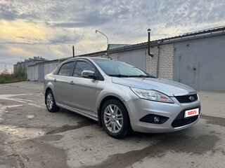 2008 Ford Focus II Рестайлинг, серебристый, 369000 рублей, вид 3