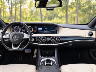 2014 Mercedes-Benz S-Класс AMG 63 AMG Long III (W222, C217), чёрный, 4790000 рублей, вид 5
