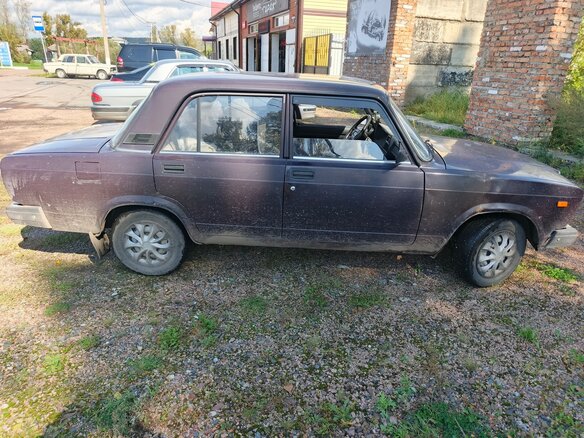 2009 Lada (ВАЗ) 2107, коричневый, 180000 рублей - вид 2