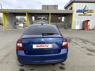 2017 Skoda Rapid I Рестайлинг, синий, 1300000 рублей, вид 1
