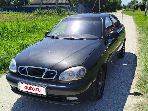 2008 Chevrolet Lanos I, чёрный - вид 1