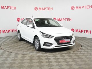 2019 Hyundai Solaris II, белый, 1399000 рублей, вид 3