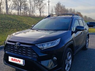 2019 Toyota RAV4 V (XA50), синий, 3300000 рублей, вид 4