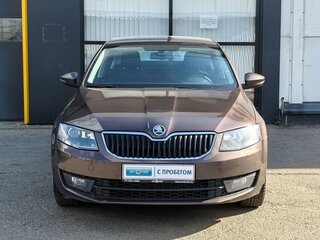 2015 Skoda Octavia III (A7), коричневый, 1565000 рублей, вид 2