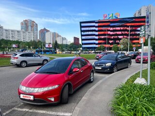 2008 Honda Civic VIII, красный, 1300000 рублей, вид 1