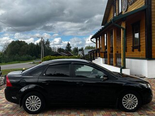 2008 Ford Focus II Рестайлинг, чёрный, 490000 рублей, вид 4