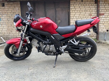 2007 Suzuki SV 650, красный, 450000 рублей, вид 3
