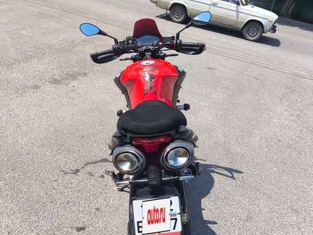 2018 Aprilia SL 900 Shiver, красный, 649000 рублей, вид 3