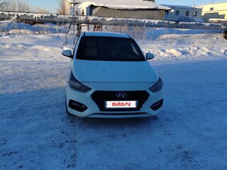 2019 Hyundai Solaris II, белый, 670000 рублей, вид 1