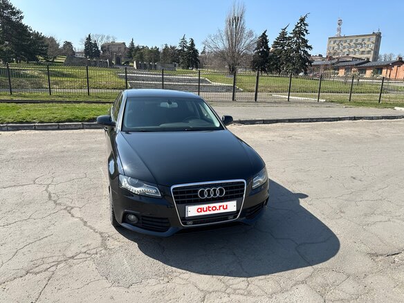 2011 Audi A4 IV (B8), чёрный