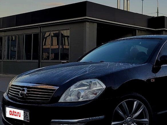 2006 Nissan Teana I (J31) Рестайлинг, чёрный - вид 9