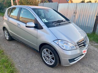 2012 Mercedes-Benz A-Класс 180 II (W169) Рестайлинг, серебристый, 950000 рублей, вид 4