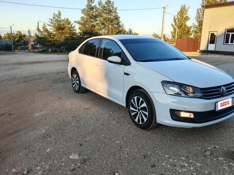 2019 Volkswagen Polo V Рестайлинг, белый, 1000000 рублей, вид 3