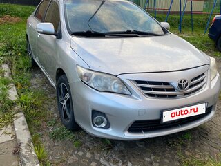 2011 Toyota Corolla X (E140, E150) Рестайлинг, серебристый, 690000 рублей, вид 3