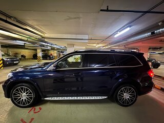 2014 Mercedes-Benz GL-Класс 350 II (X166), синий, 2800000 рублей, вид 4