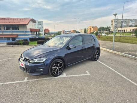 2013 Volkswagen Golf VII, синий, 1200000 рублей, вид 1