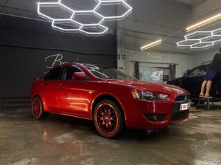 2008 Mitsubishi Lancer X, красный, 679999 рублей, вид 3