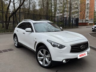 2014 Infiniti QX70, белый, 2970000 рублей, вид 3