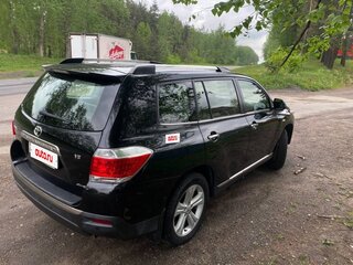 2013 Toyota Highlander II (XU40) Рестайлинг, чёрный, 1450000 рублей, вид 4