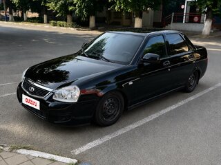 2014 Lada (ВАЗ) Priora I Рестайлинг, чёрный, 465000 рублей, вид 1