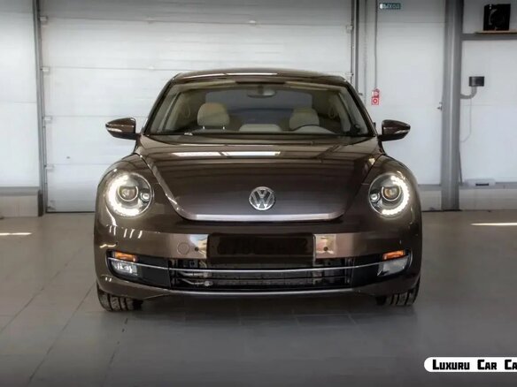 2014 Volkswagen Beetle II (A5), коричневый, 1450000 рублей - вид 7