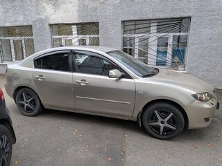 2006 Mazda 3 I (BK) Рестайлинг, золотистый, 445000 рублей, вид 3