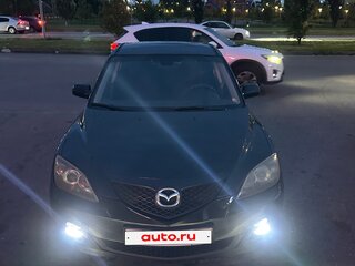 2006 Mazda 3 I (BK) Рестайлинг, чёрный, 350000 рублей, вид 3