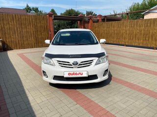 2012 Toyota Corolla X (E140, E150) Рестайлинг, белый, 900000 рублей, вид 2