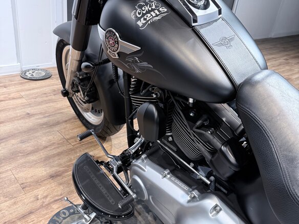 2011 Harley-Davidson Fat Boy, чёрный, 1199000 рублей - вид 8