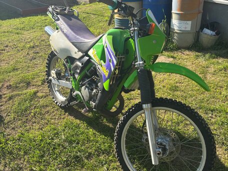 2001 Kawasaki KMX 125, зелёный, 150000 рублей, вид 3