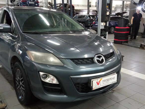 2011 Mazda CX-7 I Рестайлинг, серый, 790000 рублей - вид 1