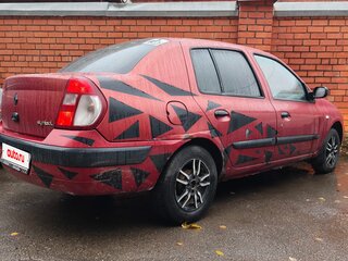2006 Renault Symbol I Рестайлинг, красный, 270000 рублей, вид 5