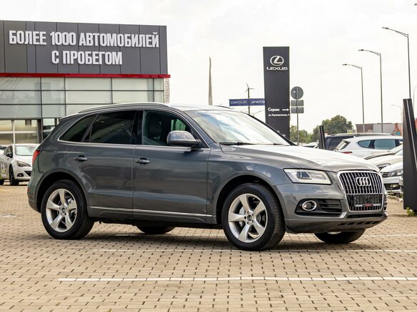 2014 Audi Q5 I (8R) Рестайлинг, серый - вид 2
