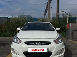 2012 Hyundai Solaris I, белый, 839999 рублей, вид 1
