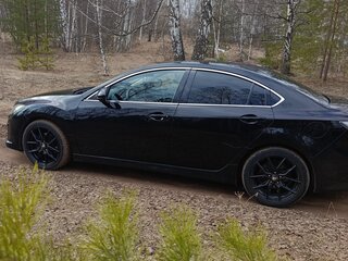 2011 Mazda 6 II (GH) Рестайлинг, чёрный, 910000 рублей, вид 2