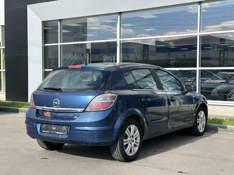 2007 Opel Astra H Рестайлинг, синий, 250000 рублей, вид 4
