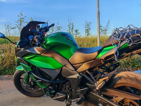 2020 Kawasaki Ninja 1000 SX, зелёный, 1100000 рублей, вид 5
