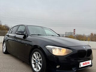 2012 BMW 1 серии 118i II (F20/F21), чёрный, 1050000 рублей, вид 3