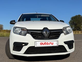 2019 Renault Logan II Рестайлинг, белый, 610000 рублей, вид 1