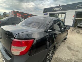 2012 Lada (ВАЗ) Granta I, чёрный, 160000 рублей, вид 4