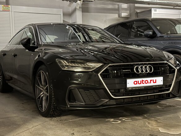 2019 Audi A7 55 TFSI II (4K), чёрный, 4750000 рублей - вид 14