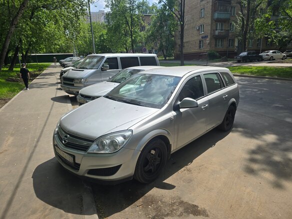 2012 Opel Astra H Рестайлинг, серый, 630000 рублей
