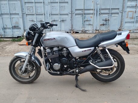 2003 Honda CB 750, серебристый, 349000 рублей, вид 4