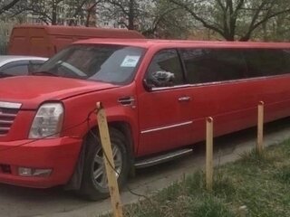 2008 Cadillac Escalade III, красный, 850000 рублей, вид 3