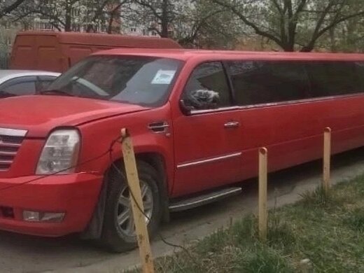 2008 Cadillac Escalade III, красный - вид 2