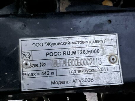 2011 Stels ATV-300, чёрный, 260000 рублей, вид 3