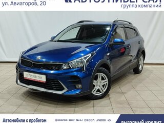 2021 Kia Rio X IV Рестайлинг, синий, 1850000 рублей, вид 1