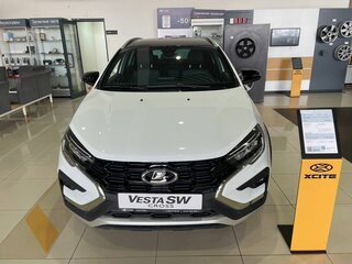 2026 Lada (ВАЗ) Vesta SW Cross I Рестайлинг (NG), белый, 2251000 рублей, вид 4