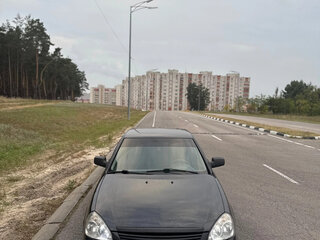 2008 Lada (ВАЗ) Priora I, чёрный, 240000 рублей, вид 1